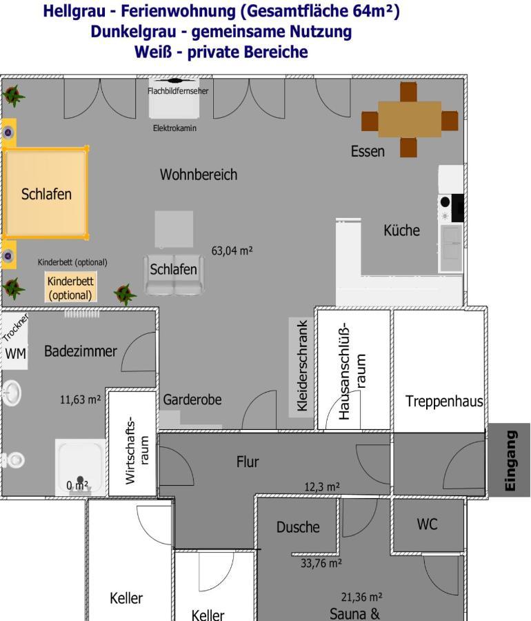 Ferienwohnung, Sauna & Gaestekarte Gratis Im Schwarzwald بيرسبرون المظهر الخارجي الصورة