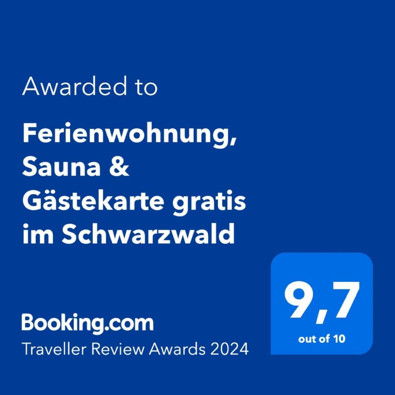 Ferienwohnung, Sauna & Gaestekarte Gratis Im Schwarzwald بيرسبرون المظهر الخارجي الصورة